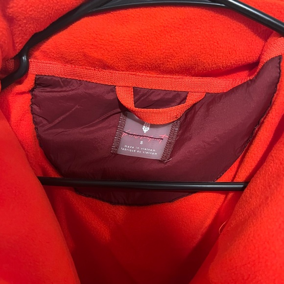 Free People Movement Climber Jacket Small Red - Picture 8 of 12